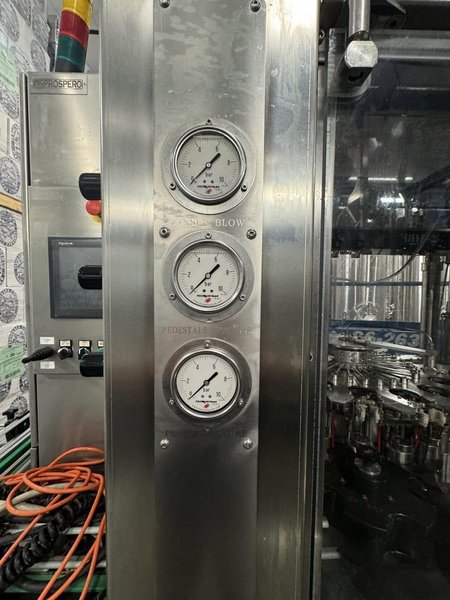 GAI 5031FM-BIER 2015 Isobaric Rotary Monobloc – 16-16-3 Rinser/Filler/Capper for Glass Bottles