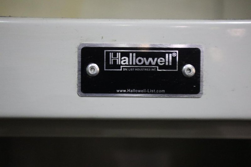Hallowell Portable Cabinet, Metal, 4 Shelves, Casters- Auction Item