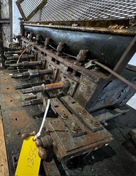 6 STAND DAHLSTROM ROLL FORMER STOCK #3581