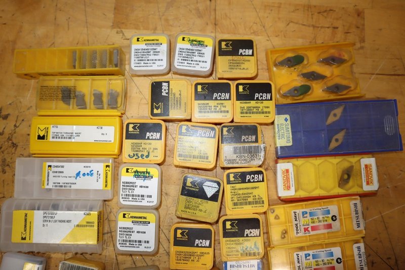 Kennametal, Mitsubishi, Sumitomo - Assorted Carbide Inserts - Auction Item