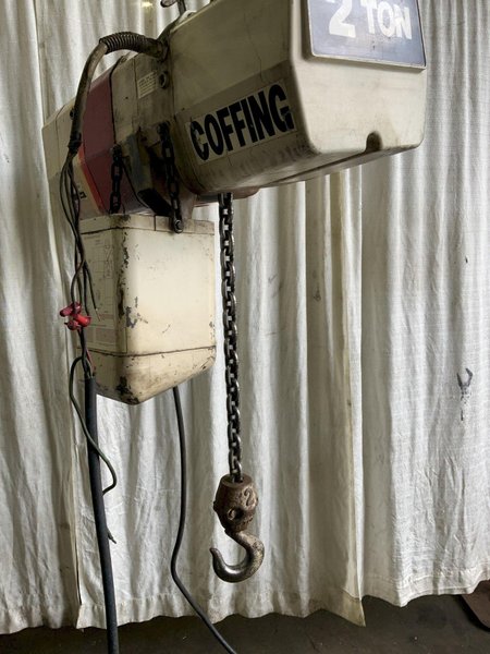 2 TON COFFING ELECTRIC CHAIN HOIST: STOCK #75536