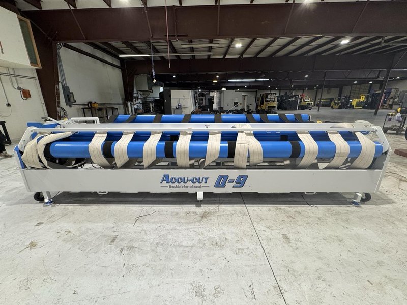 Accu-Cut Q-9 Carpet Cutting Machine, 2022 – Heavy Duty Flooring Roll Cutter