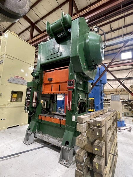 300 Ton BLISS Model SC2-300-60-48, Used Straight Side Mechanical Metal Stamping Press For Sale