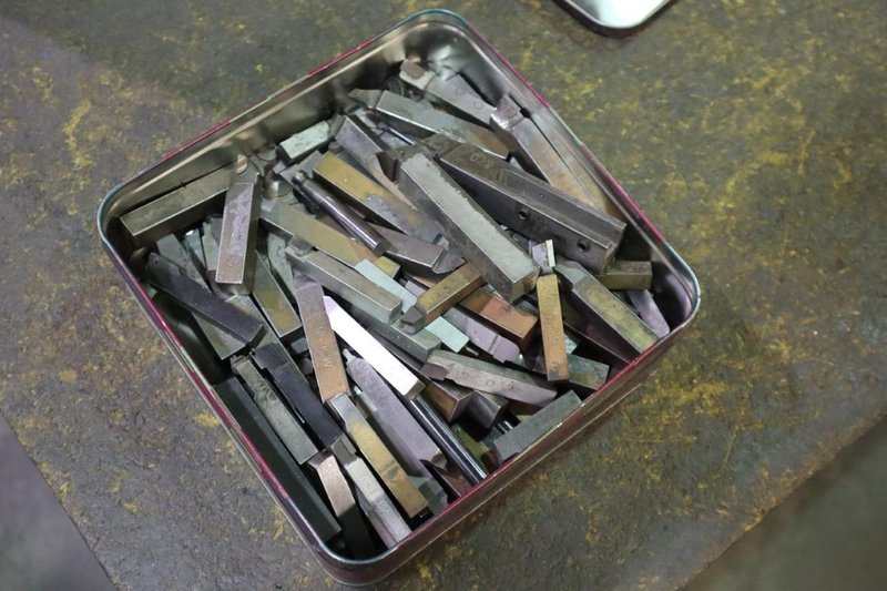 Lather Turning Cutters, Mostly 3/8&quot; and 5/8&quot; Square Shank- Auction Item