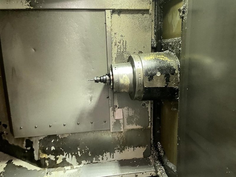 Mori Seiki NHX 4000 Horizontal Machining Center With M730BM Control, Through-Spindle Coolant, 12,000 RPM Spindle, Tool Presetter