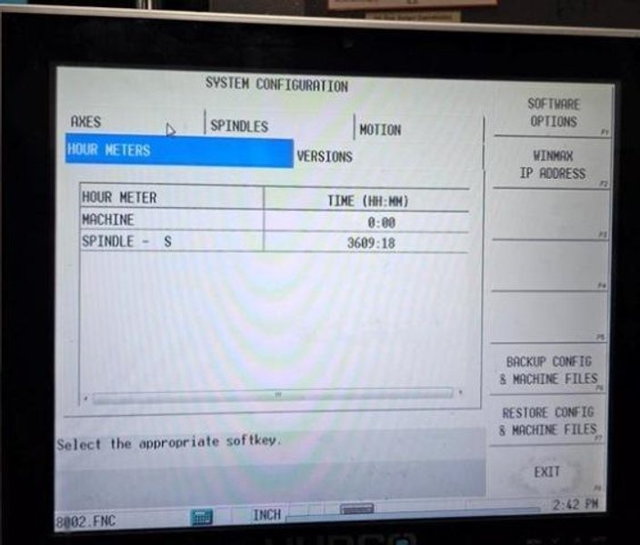 Hurco VMX6030Ti VERTICAL MACHINING CENTER