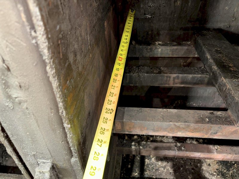 1998 DAYTON DUAL ZONE GAS POWERED PRE-HEAT DIE OVEN, WITH DIGITAL TEMP CONTROLLER: STOCK #20823