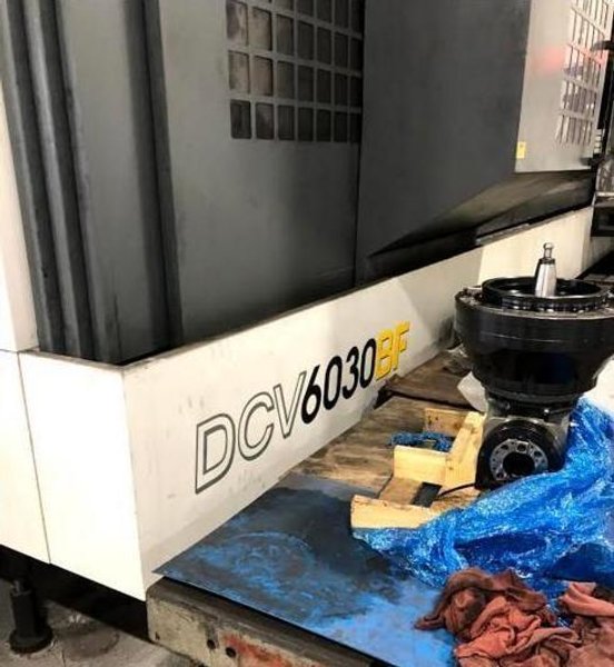 YCM DCV6030 BF CNC Vertical Bridge Mill, New 2012