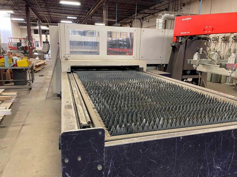 4000 Watt Bystronic Bystar II 3015 CO2 Laser – Bystronic Byloader 3015, 2002