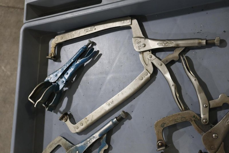 Vise Grips Clamps, Assorted Types and Sizes- Auction Item
