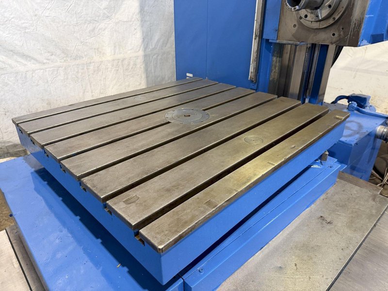 3.35" NOMURA B85-SR HORIZONTAL TABLE TYPE BORING MILL.(BUILT IN ROTARY) STOCK # 1111825