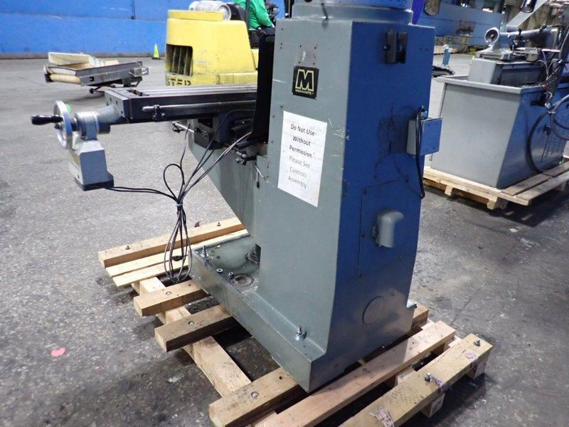 YEONG CHIN MACHINERY INDUSTRIES CO 9" X 49" VERTICAL MILL  -  YCM-16VS