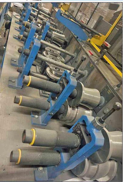 19 Stands 20.00" x 1.50" Michigan Rollform Rollforming Line