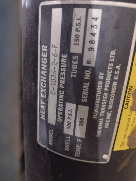 100 HP LEROI MODEL #WEH100SSIIA ROTARY SCREW AIR COMPRESSOR, WATER COOLED: STOCK #21253