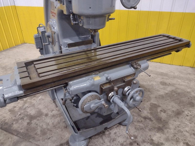 15 HP KEARNEY &amp; TRECKER MODEL #4CH VERTICAL MILL: STOCK #22776