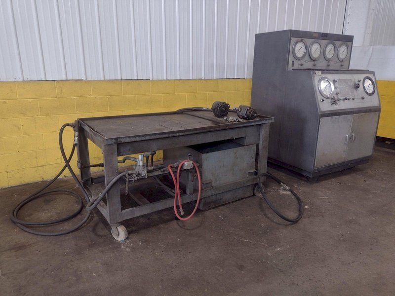THOMPSON HYDRAULIC CYLINDER / PUMP TEST BENCH SYSTEM: STOCK #16585