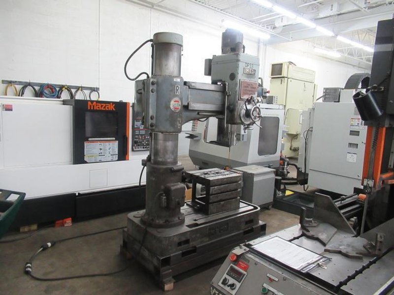 Ikeda RM1000 Radial Arm Drill, 42&quot; Arm, 11&quot; Column,