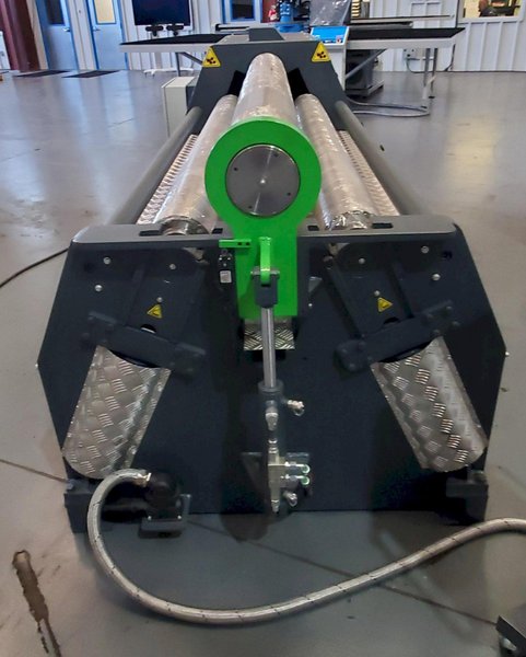 1/4" x 6 Ft. New ECCO 4 Roll Double Pinch Plate Bending Roll, Model 4RDP 185/6