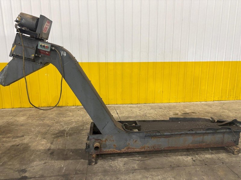 JORGENSEN INCLINED CHIP CONVEYOR: STOCK 22284