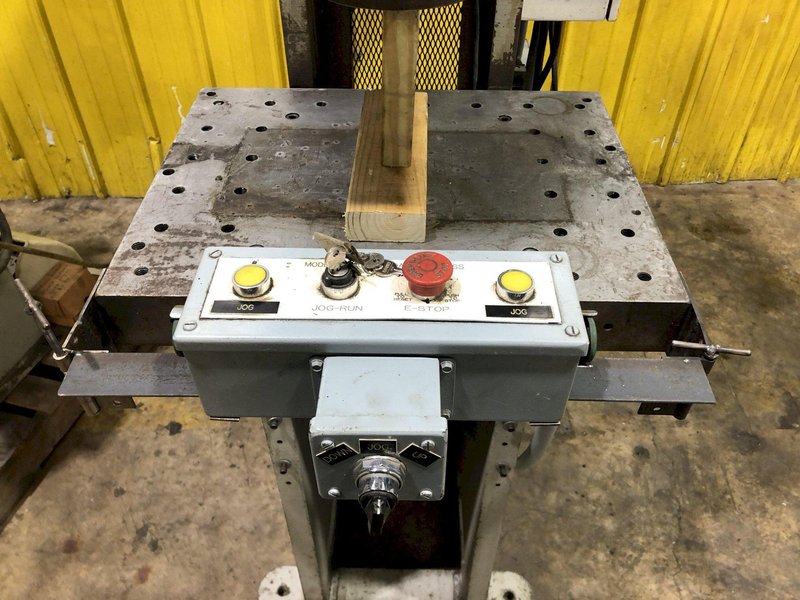 50 TON CONWAY MODEL B-50-BHD HYDRAULIC C FRAME PRESS: STOCK 17265