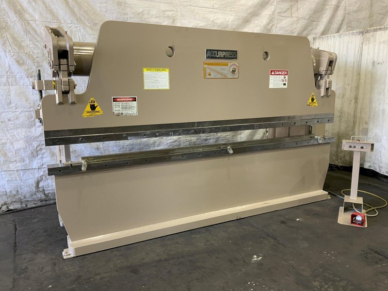 100 TON X 12' ACCURPRESS 710012 HYDRAULIC PRESS BRAKE: STOCK #80731