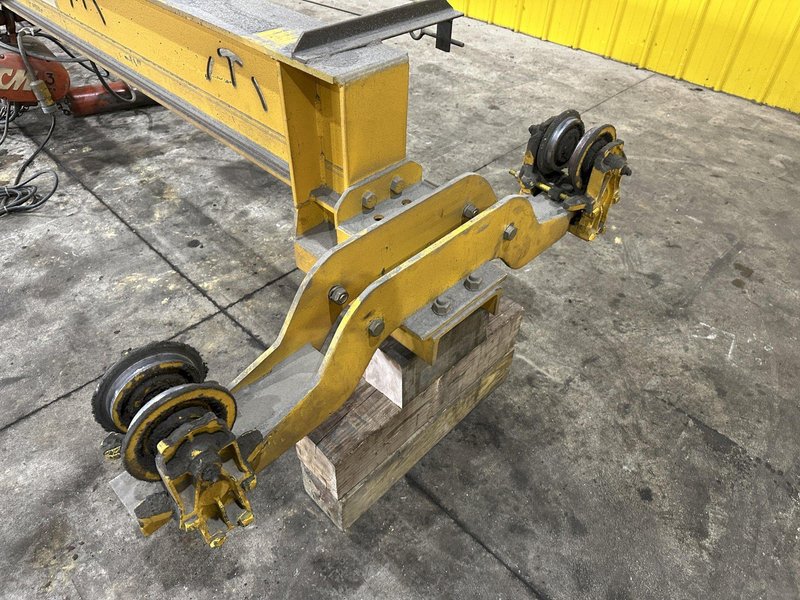 3 TON X 17' CLEVELAND TRAMRAIL UNDERSLUNG BRIDGE CRANE W/3-TON CM LODESTAR HOIST: STOCK #23053