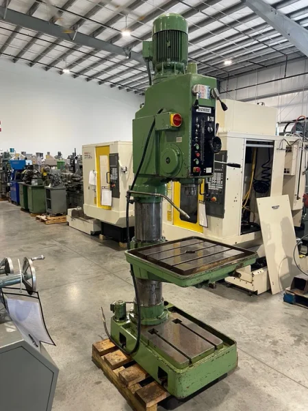 IBARMIA B-70  31-1/2” Geared Head Drill Press &amp; Power Down Feed #7013