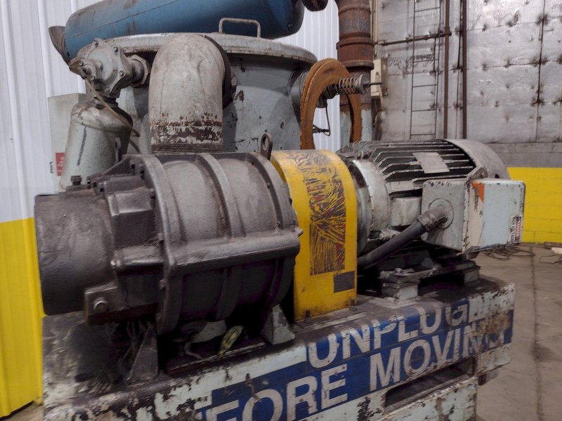 25 HP DEMARCO MODEL #MK25E &quot;MAX-VAC&quot; PORTABLE INDUSTRIAL VACUUM SYSTEM: STOCK #19580