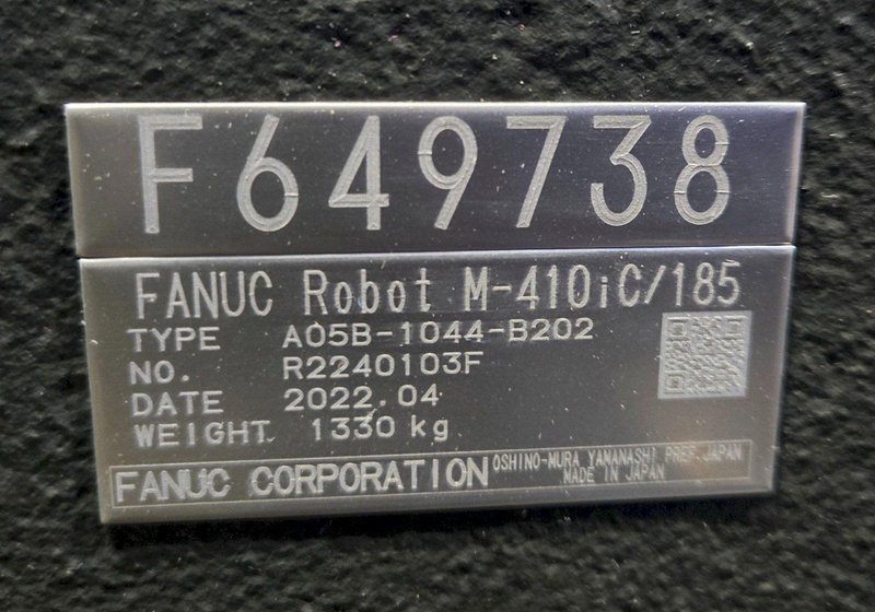 FANUC M-410iC/185 + R-30iB PLUS ROBOT AND CONTROLLER NEW