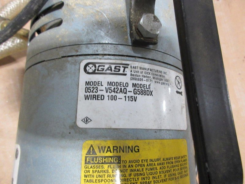 Gast 0523 Rotary Vane Air Compressor- Auction Item