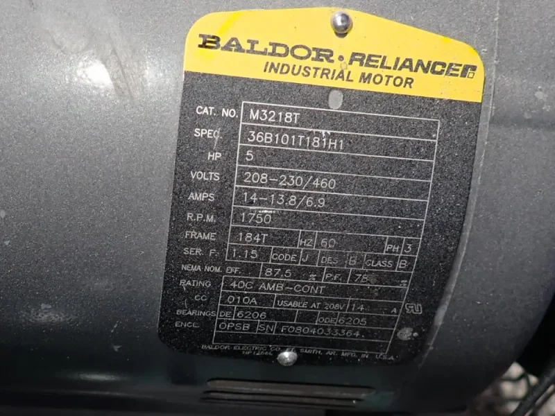 SPEEDAIRE 5 HP AIR COMPRESSOR  -  1WD57