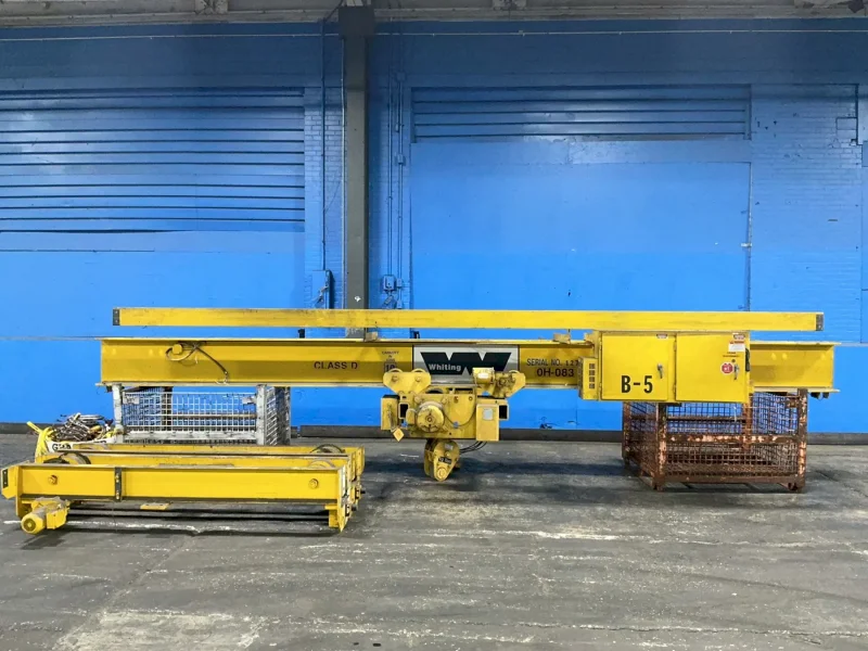 WHITING 10 TONS BRIDGE CRANE