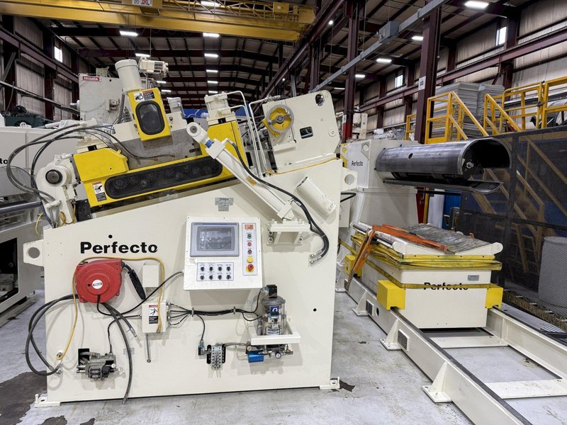 60,000 lbs. x 72&quot; wide Perfecto Complete Coil Feed Line For Sale