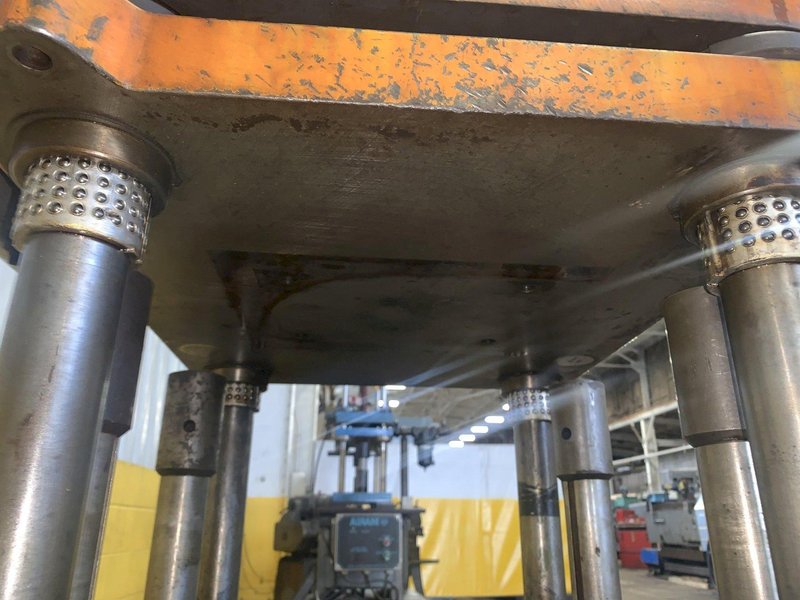 12 TON AIRAM 4-POST CUTOFF PRESS: STOCK #13726