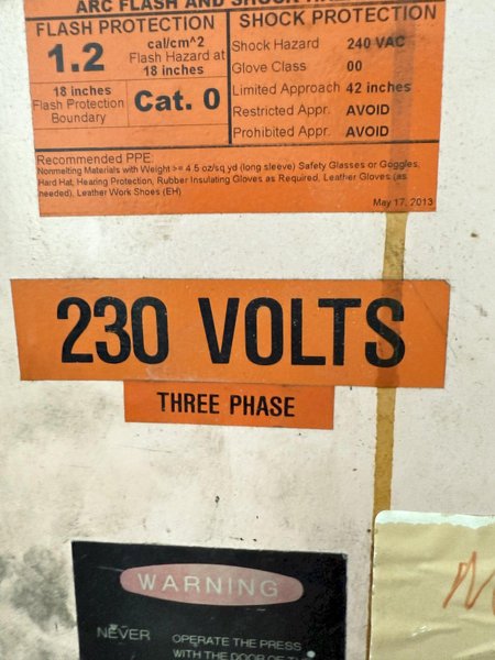 80 TON KOMATSU OBS80-2 GAP FRAME PRESS. STOCK # 0345525