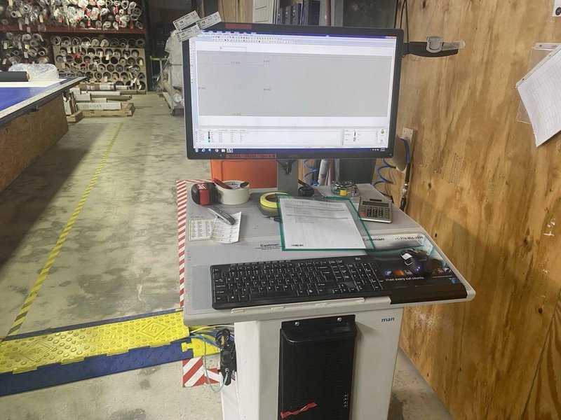 Eastman Eagle S125 Automated Cutting System, 2014 – 12’x36’, Turnkey Package