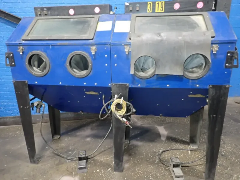 (2) 35" X 22" X 20" BLAST CABINET