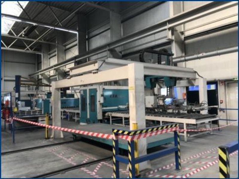 KBM SHEET TO SHEET GRINDING &amp; BRUSHING/SANITIZING LINE