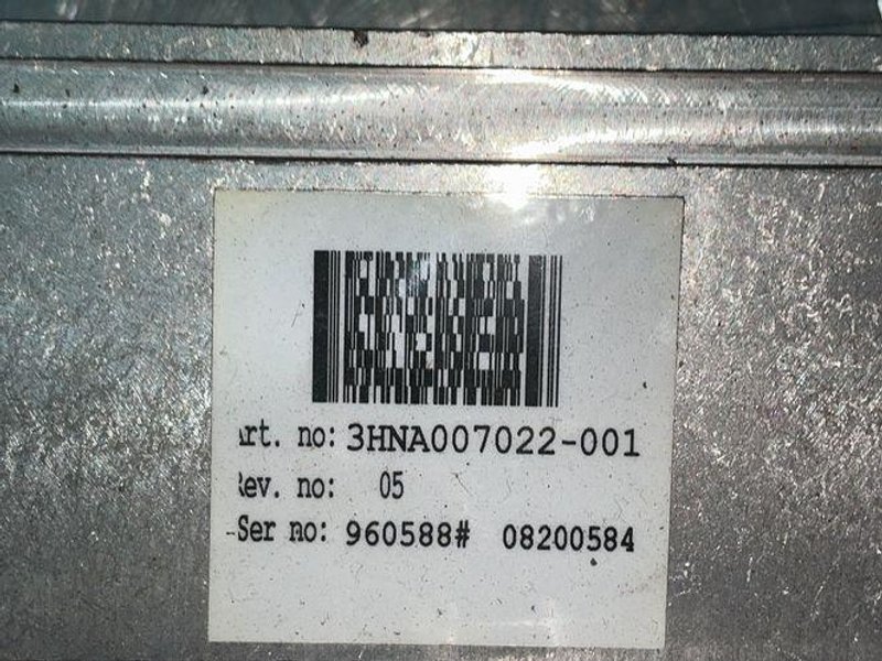 ABB Robotic Valve Controller - 3hna007022-001