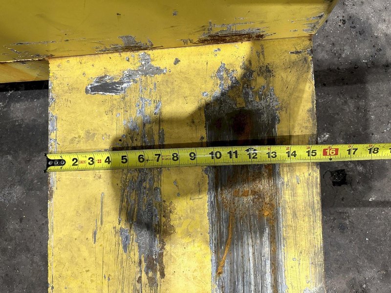 30,000 LBS RICO MODEL #PWH-DD-300 ELECTRIC DIE CART OR COIL CAR TYPE FORKLIFT: STOCK #21871