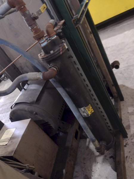100 HP LEROI MODEL #WEH100SSIIA ROTARY SCREW AIR COMPRESSOR, WATER COOLED: STOCK #21253
