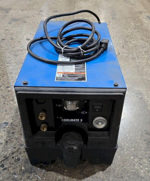 MILLER COOLMATE 3 WATER COOLANT SYSTEM 3GALLON 500AMP USED