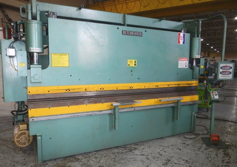 Betenbender 160 Ton x 12' Hydraulic Press Brake MODEL 12'-160 w/ CNC Back Gauge