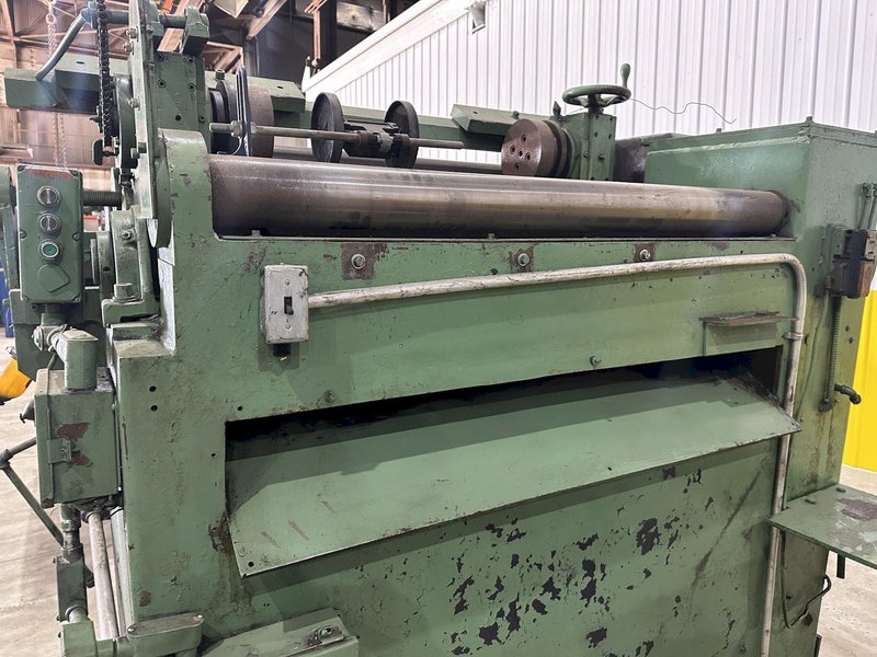 48&quot; AUTOMATIC FEED EDGE GUIDE, PINCH ROLL &amp; EDGE SLITTER TRIMMER: STOCK 19765