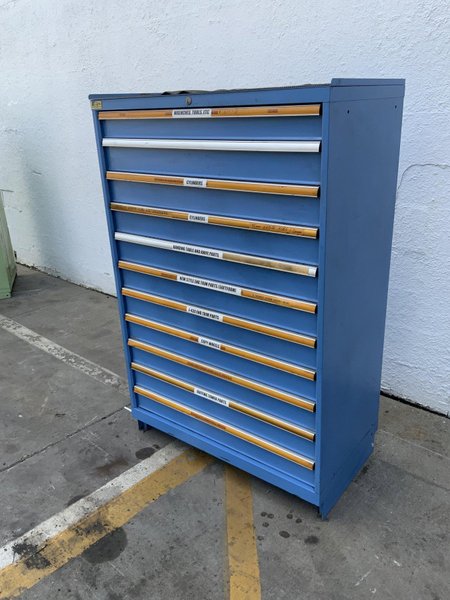 11 DRAWER VIDMAR CABINET W/ CONTENTS: STOCK #81348