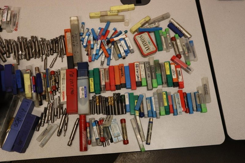 HSS and Carbide End Mills, Assorted- Auction Item