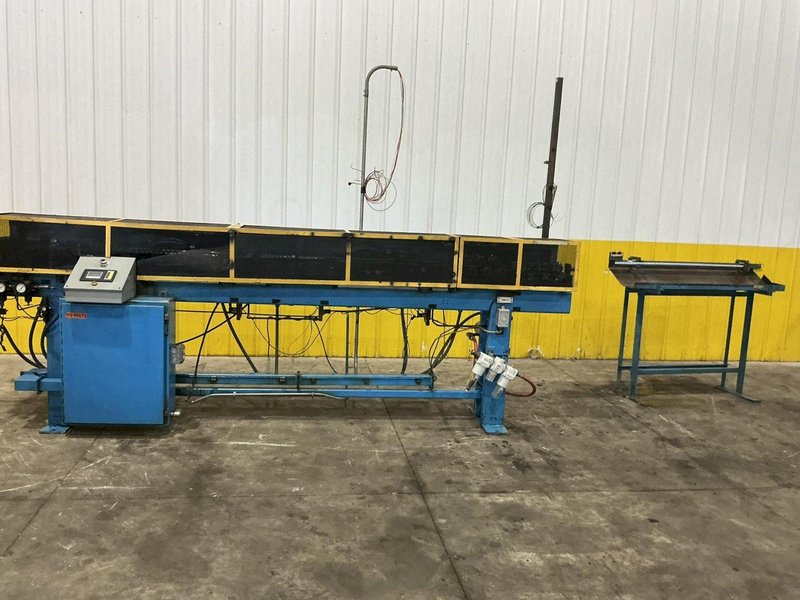 7/8" CROWN UNLIMITED MODEL #STCOS M-7 TUBE STRAIGHT &amp; CUTOFF MACHINE: YOBRO #25338