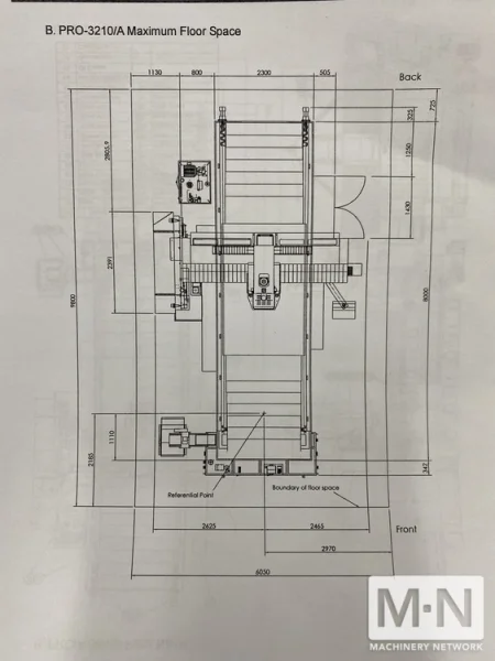 Mighty Viper PRO-3210 CNC Vertical Bridge Mill - New 2007