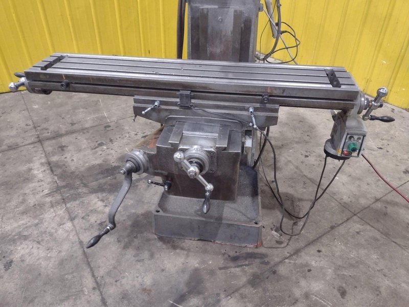 3 HP LAGUN MODEL #FTV-2 VERTICAL RAM TYPE KNEE MILL WIGH DRO &amp; POWER FEED  : YOBRO 25403
