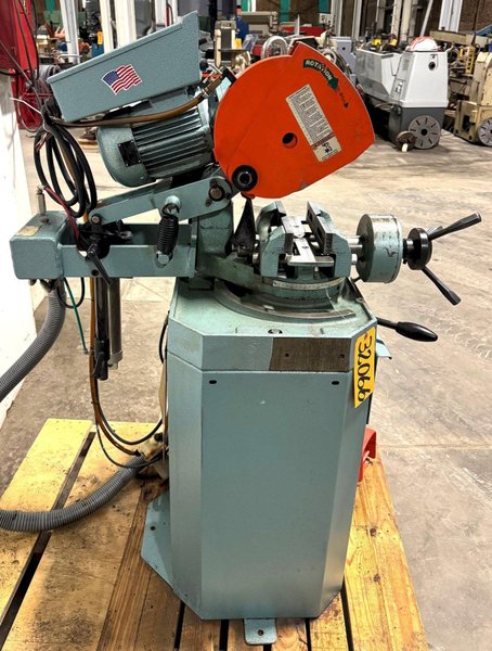 10" Scotchman Cold Saw 275LT/PK/PD, Miter, Power Down Feed, Air Vise,  3-3/8" Round Tube Cap., Coolant